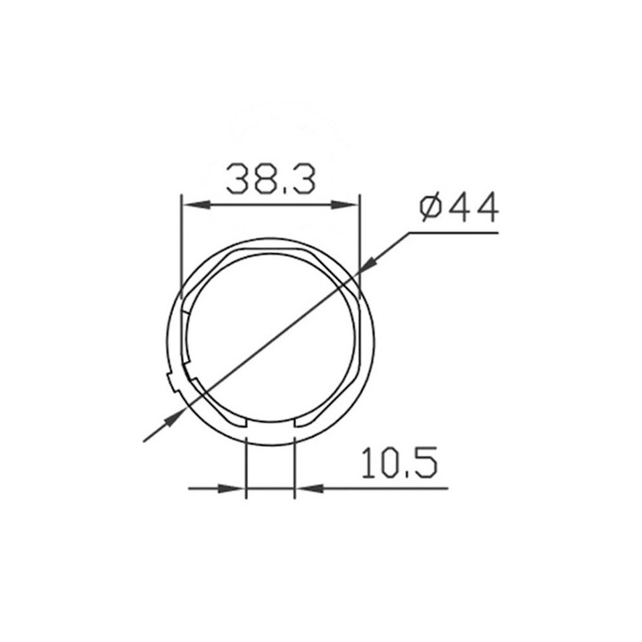 40 MM OCTAGONAL CROWN