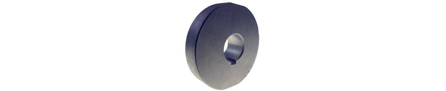 ROUE D’ENTRAÎNEMENT RONDE 100 MM POUR MOTEUR Ø55/59 MM