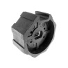 Crowns and drive wheels for tubular motors