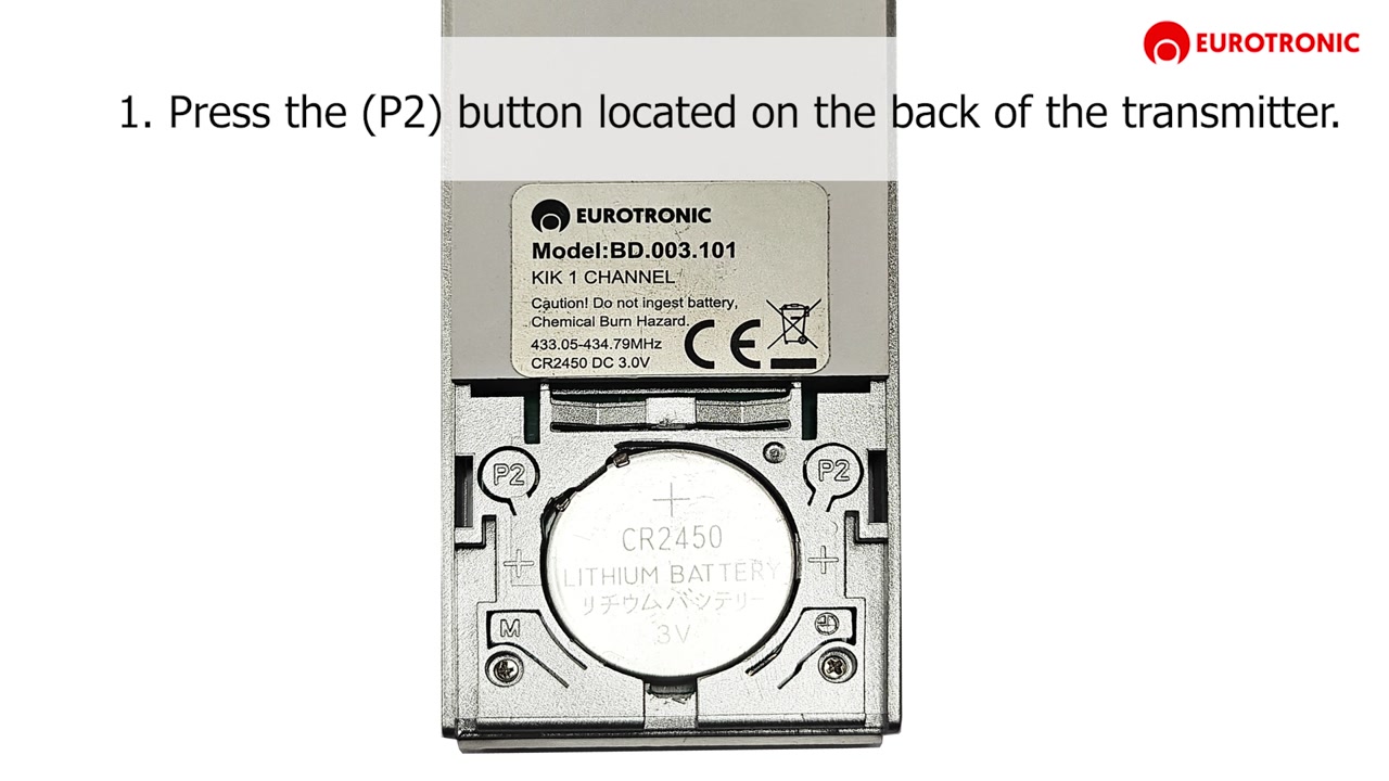 Activate or deactivate obstacle stop and blind rebound function