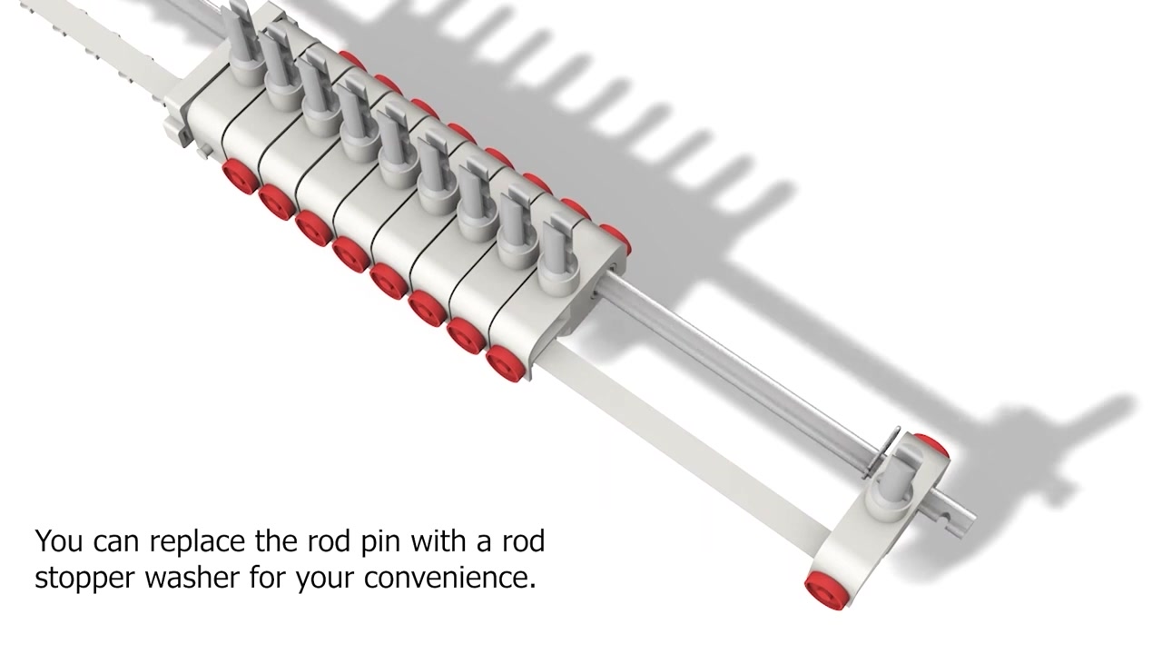 How to manufacture a motorized vertical bidi rail