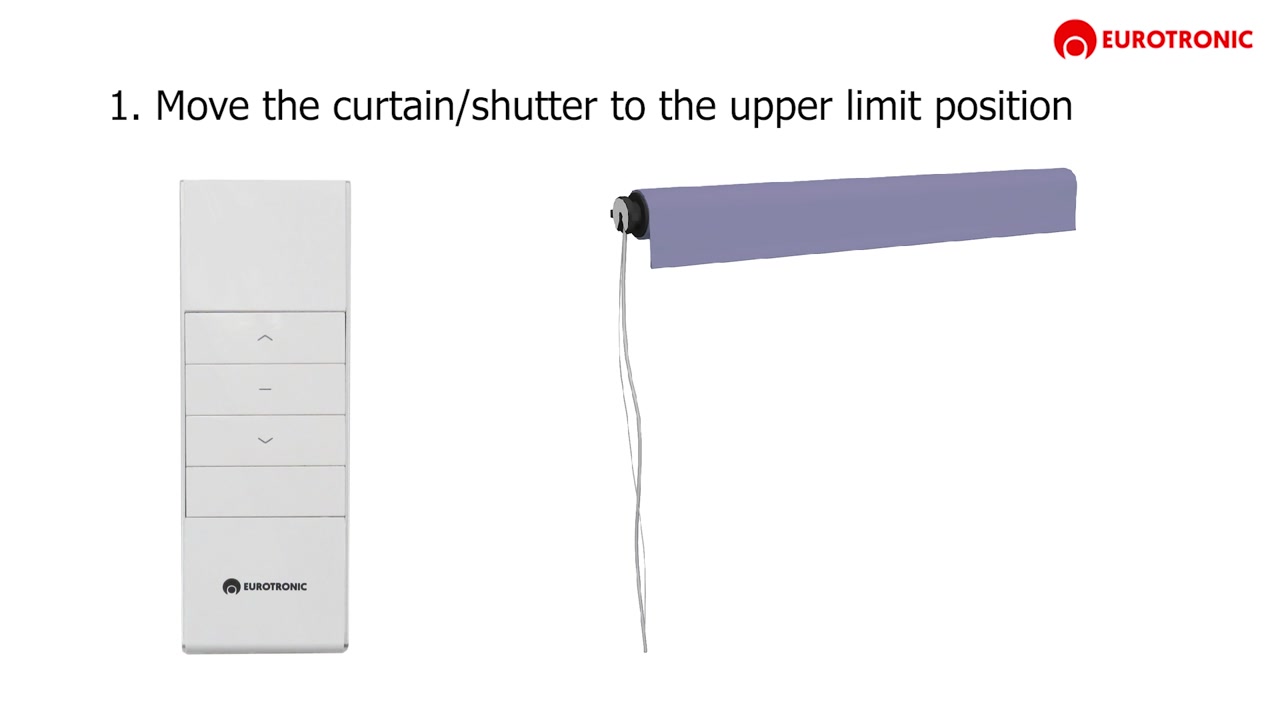 Program upper limit switch