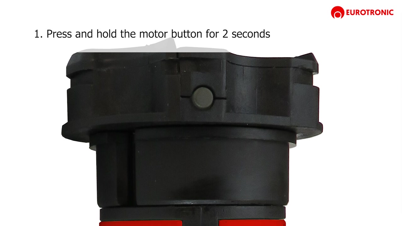 Record first transmitter from the motor head bidipower