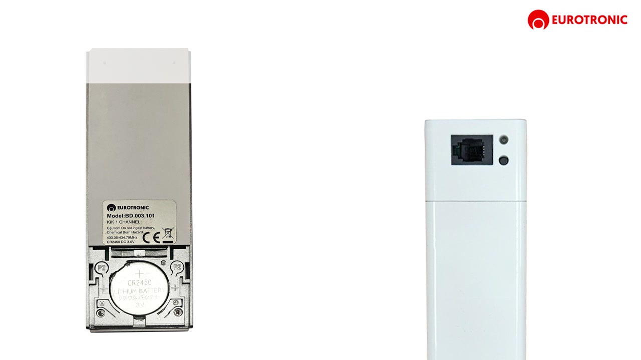 Ajouter ou supprimer un emetteur supplementaire depuis le moteur curtain