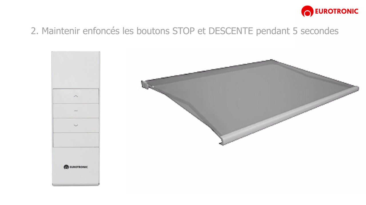 Configurer fermeture par pression