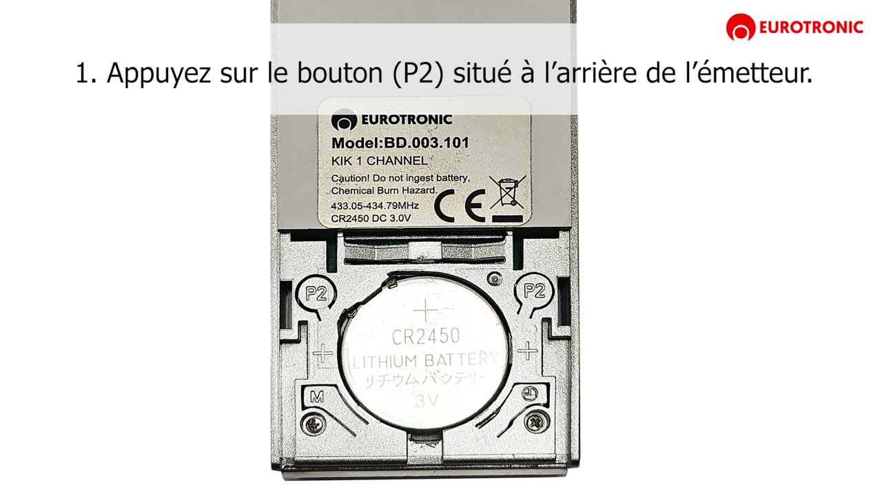 Fonction repeteur signal radio volet