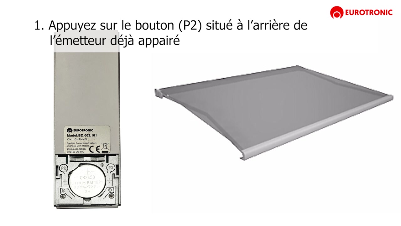 Lier ou supprimer emetteur supplementaire store