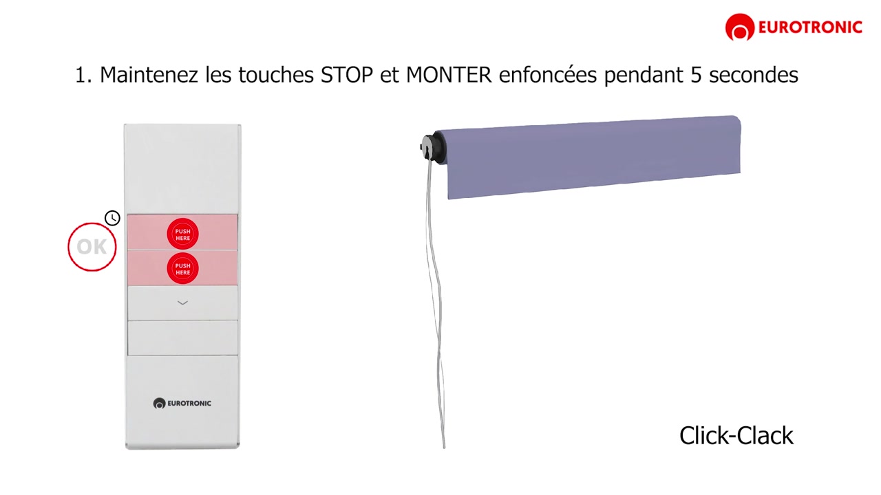 Modifier fin de course superieure