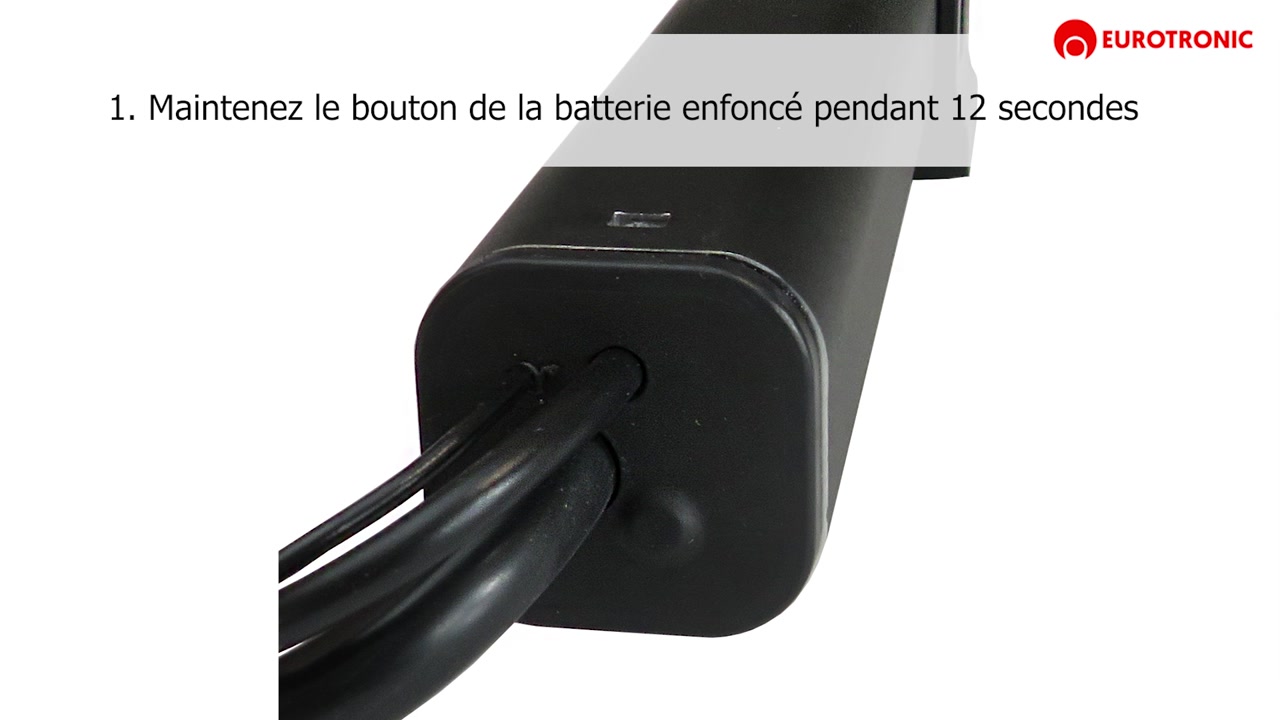 Restaurer mode usine depuis batterie